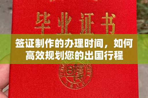 柳东签证制作的办理时间，如何高效规划您的出国行程